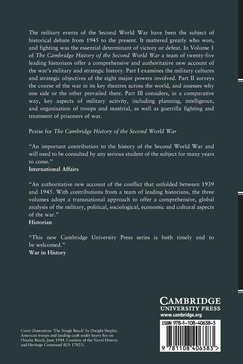 Produktbild: The Cambridge History of the Second World War