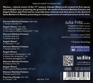 Produktbild: Musik des ital.Fr&uuml;hbarock aus der Basilica