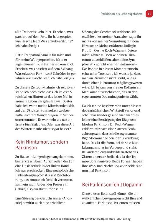 Produktbild: Leben mit Parkinson