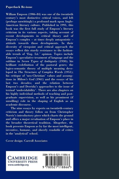 Produktbild: William Empson