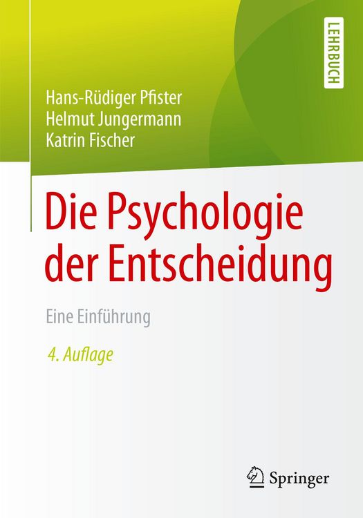 Produktbild: Die Psychologie der Entscheidung