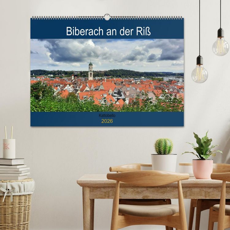 Produktbild: Biberach an der Ri&szlig; (Wandkalender 2026 DIN A2 quer), CALVENDO Monatskalender