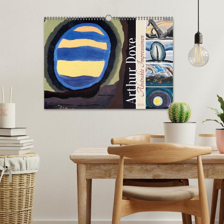 Produktbild: Arthur Dove - Abstrakte Impressionen (Wandkalender 2026 DIN A3 quer), CALVENDO Monatskalender