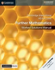 Produktbild: Cambridge International as & a Level Further Mathematics Worked Solutions Manual with Digital Access