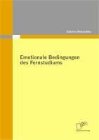 Produktbild: Emotionale Bedingungen des Fernstudiums