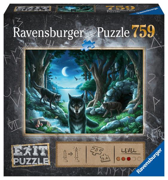 Produktbild: EXIT Puzzle Ravensburger Wolfsgeschichten 759 Teile