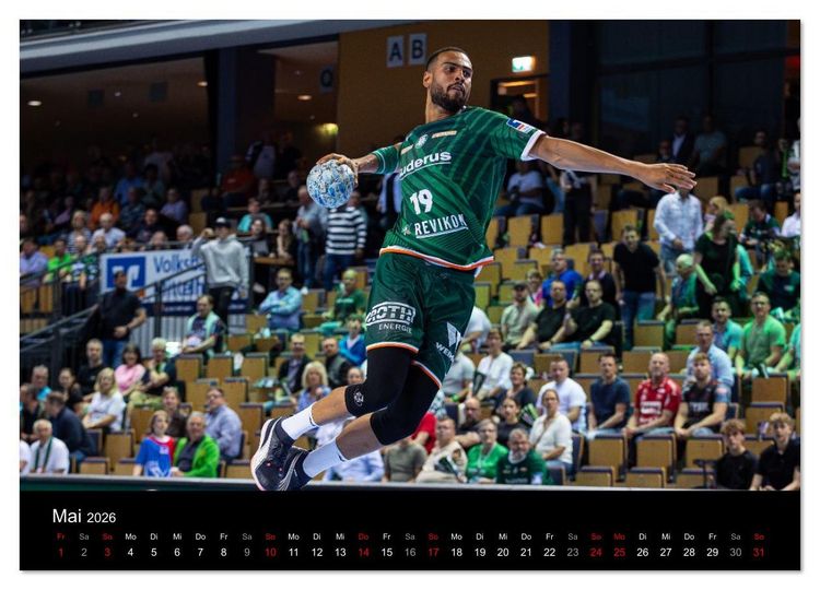 Produktbild: Kalender - HSG Wetzlar Handball Bundesliga Saison 2025/2026 (Wandkalender 2026 DIN A3 quer), CALVENDO Monatskalender