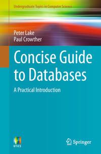 Produktbild: Concise Guide to Databases