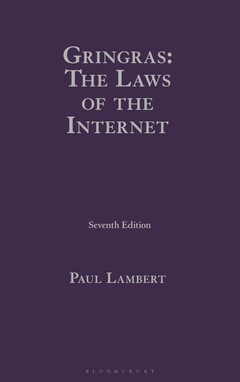 Produktbild: Gringras: The Laws of the Internet