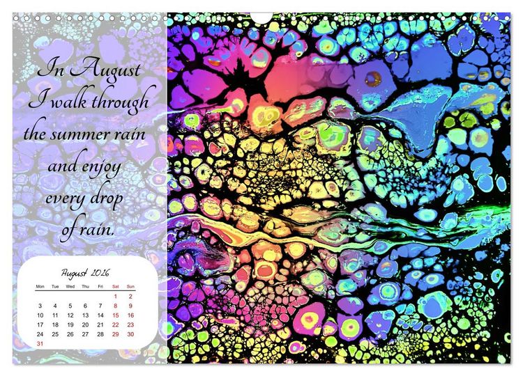 Produktbild: Your year filled with mindfulness (Wall Calendar 2026 DIN A3 landscape), CALVENDO 12 Month Wall Calendar