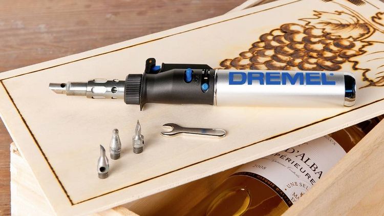Produktbild: Dremel 2000-7 Versatip Gasl&ouml;t-Set L&ouml;tspitze, Hei&szlig;gasd&uuml;se, Schaumstoffschneidespitze, Seilschneidespitze