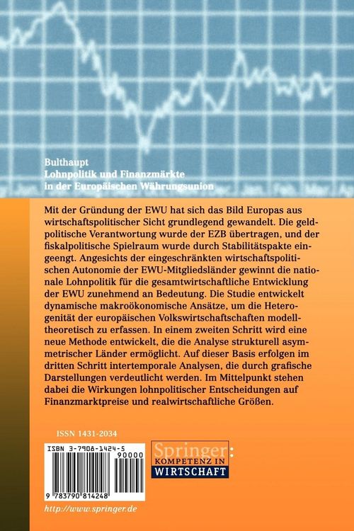 Produktbild: Lohnpolitik und Finanzm&auml;rkte in der Europ&auml;ischen W&auml;hrungsunion