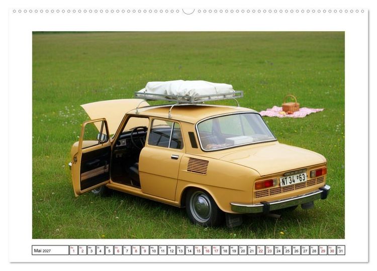 Produktbild: Der Stolz vergangener Zeiten (Wandkalender 2027 DIN A2 quer), CALVENDO Monatskalender
