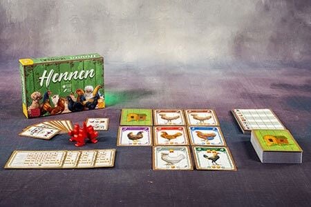 Produktbild: Funbot 1028037 - Hennen, Kartenspiel