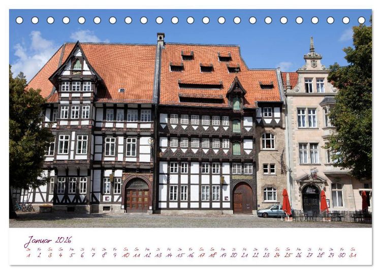 Produktbild: Braunschweig Im Zeichen des L&ouml;wen (Tischkalender 2026 DIN A5 quer), CALVENDO Monatskalender