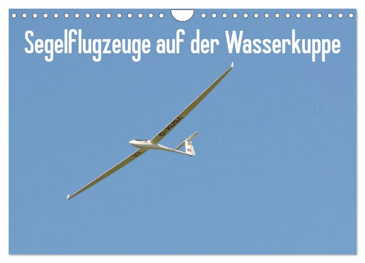 Produktbild: Flugzeuge auf der Wasserkuppe 2026 (Wandkalender 2026 DIN A4 quer), CALVENDO Monatskalender