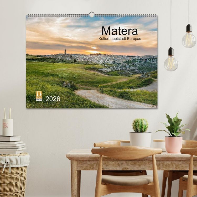 Produktbild: Matera (Wandkalender 2026 DIN A2 quer), CALVENDO Monatskalender