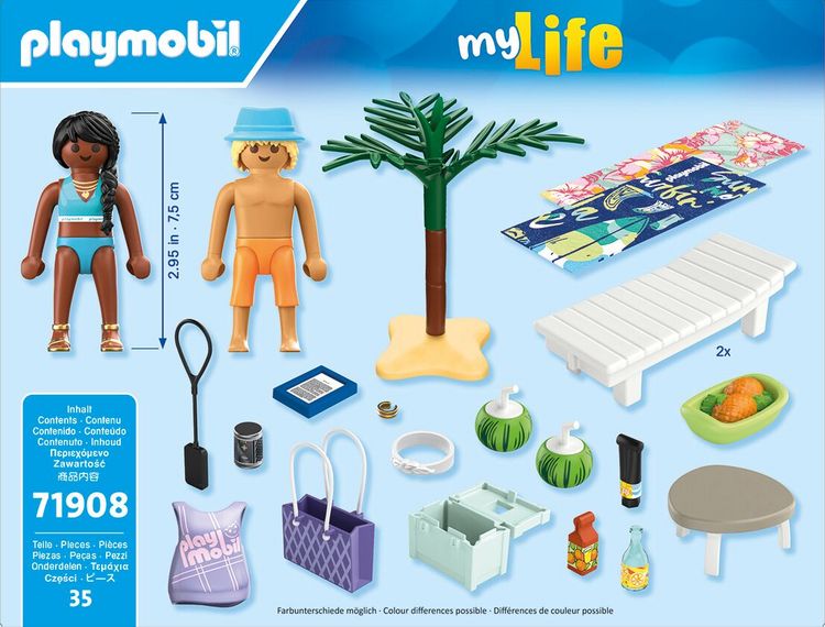 Produktbild: PLAYMOBIL 71908 P&auml;rchenausflug an den Strand