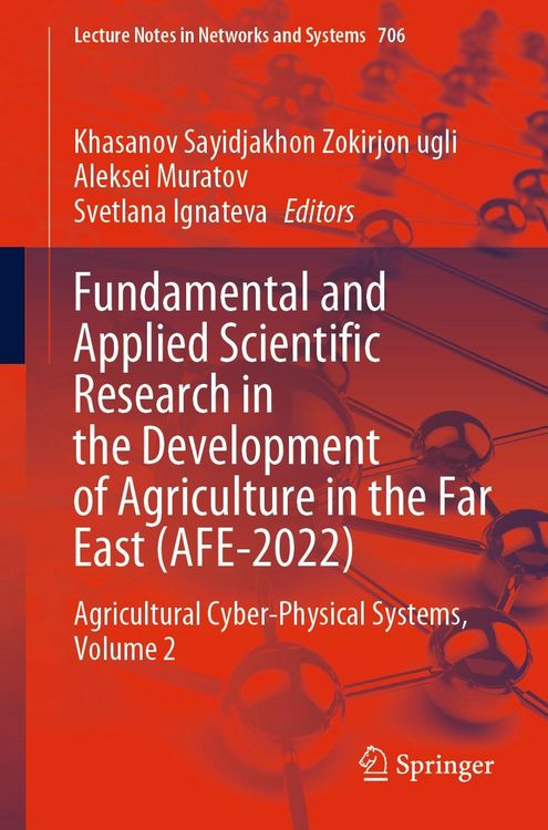 Produktbild: Fundamental and Applied Scientific Research in the Development of Agriculture in the Far East (AFE-2022)