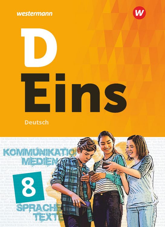 Produktbild: D Eins - Deutsch 8 . Schulbuch (inkl. Medienpool)