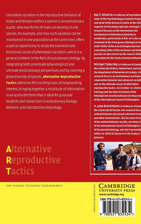 Produktbild: Alternative Reproductive Tactics
