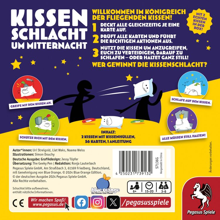 Produktbild: Kissenschlacht um Mitternacht