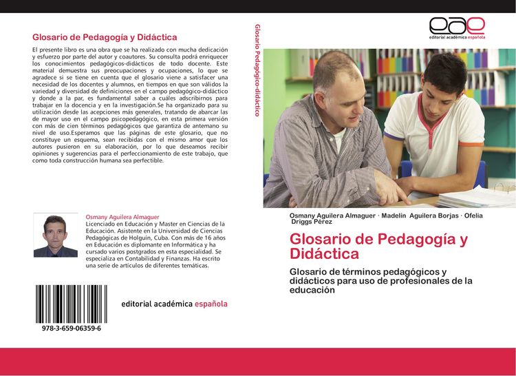Produktbild: Glosario de Pedagog&iacute;a y Did&aacute;ctica