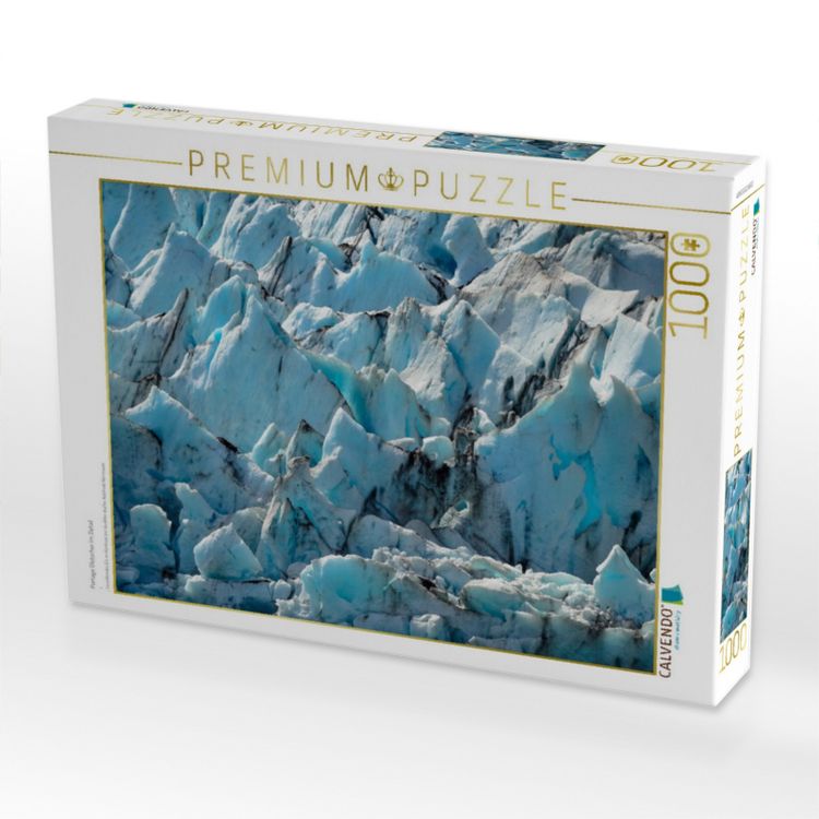 Produktbild: CALVENDO Puzzle Portage Gletscher im Detail | 1000 Teile Lege-Gr&ouml;&szlig;e 64x48cm Foto-Puzzle f&uuml;r gl&uuml;ckliche Stunden