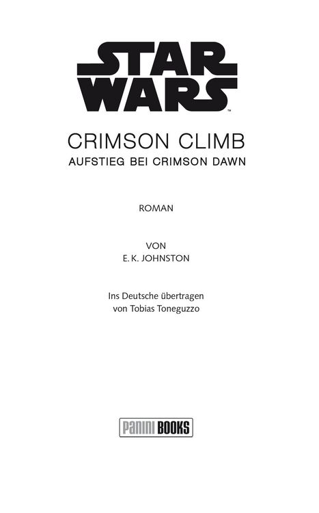 Produktbild: Star Wars: Crimson Climb - Aufstieg bei Crimson Dawn