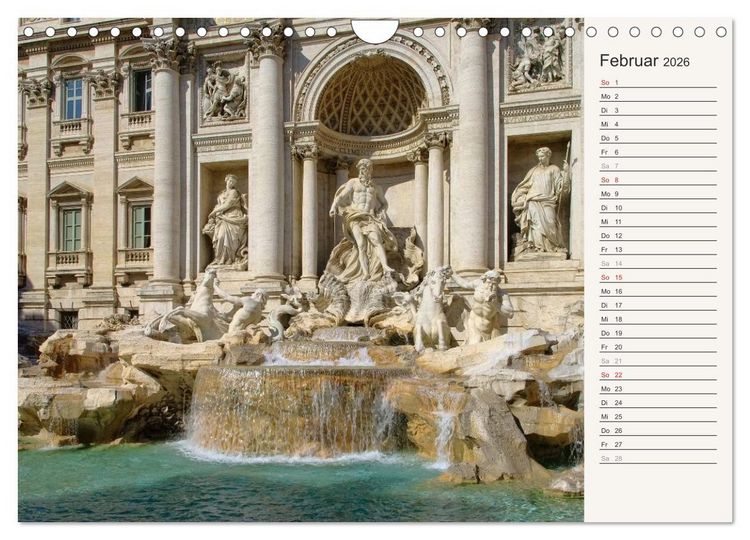 Produktbild: Rom - Die Ewige Stadt (Wandkalender 2026 DIN A4 quer), CALVENDO Monatskalender