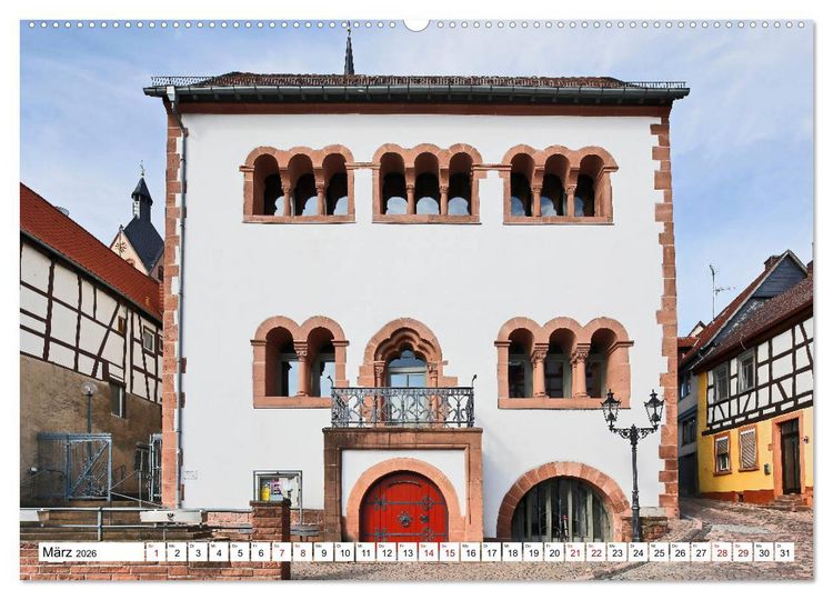 Produktbild: Barbarossastadt Gelnhausen vom Frankfurter Taxifahrer Petrus Bodenstaff (hochwertiger Premium Wandkalender 2026 DIN A2 quer), Kunstdruck in Hochglanz