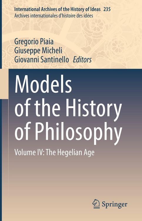Produktbild: Models of the History of Philosophy