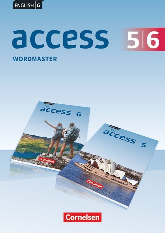 Produktbild: English G Access - G9 - Band 6: 10. Schuljahr - Wordmaster mit L&ouml;sungen