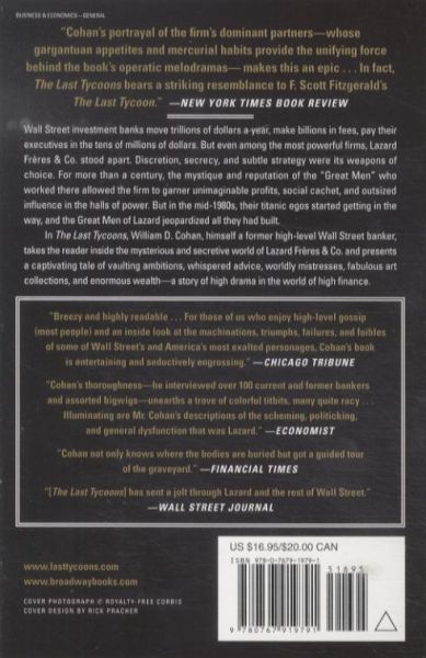 Produktbild: The Last Tycoons