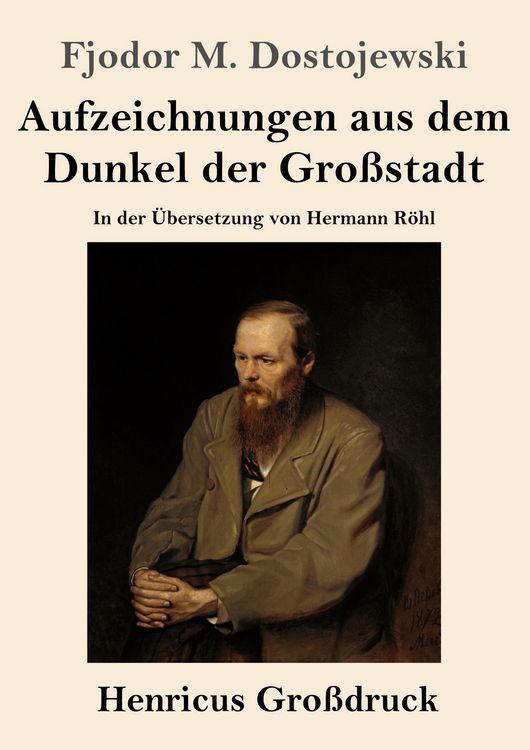 Produktbild: Aufzeichnungen aus dem Dunkel der Gro&szlig;stadt (Gro&szlig;druck)