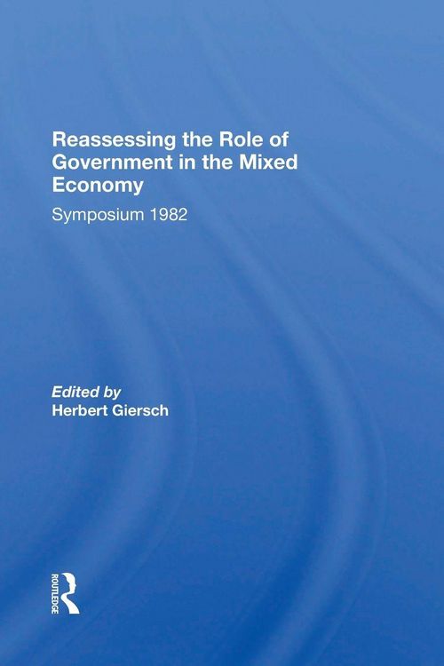 Produktbild: Reassessing/ Avail.hc.only! The Mixed Economy