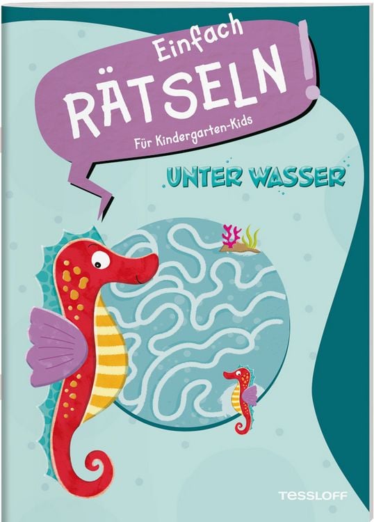Produktbild: Einfach r&auml;tseln! F&uuml;r Kindergarten-Kids. Unter Wasser