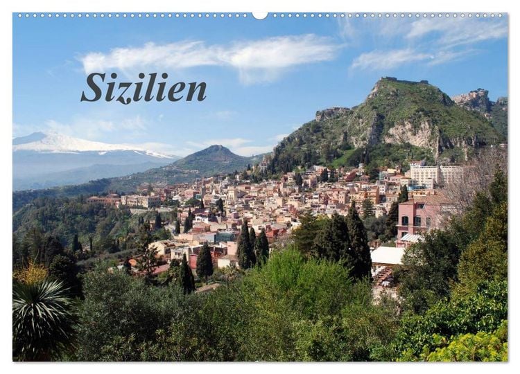 Produktbild: Sizilien (Wandkalender 2026 DIN A2 quer), CALVENDO Monatskalender