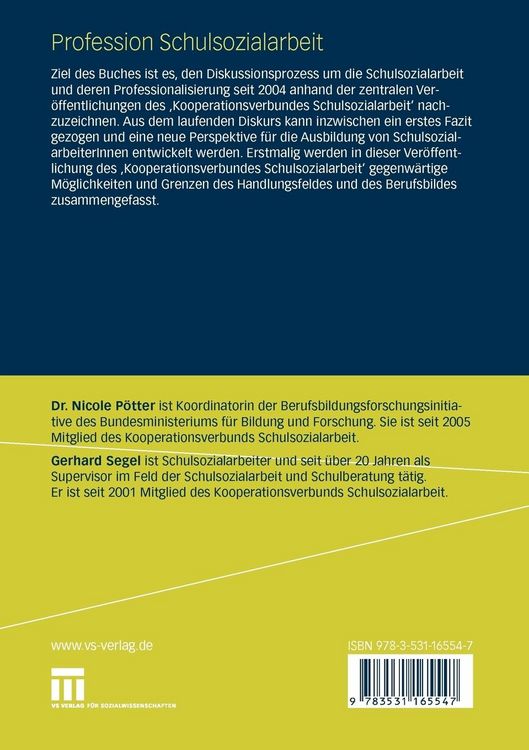 Produktbild: Profession Schulsozialarbeit