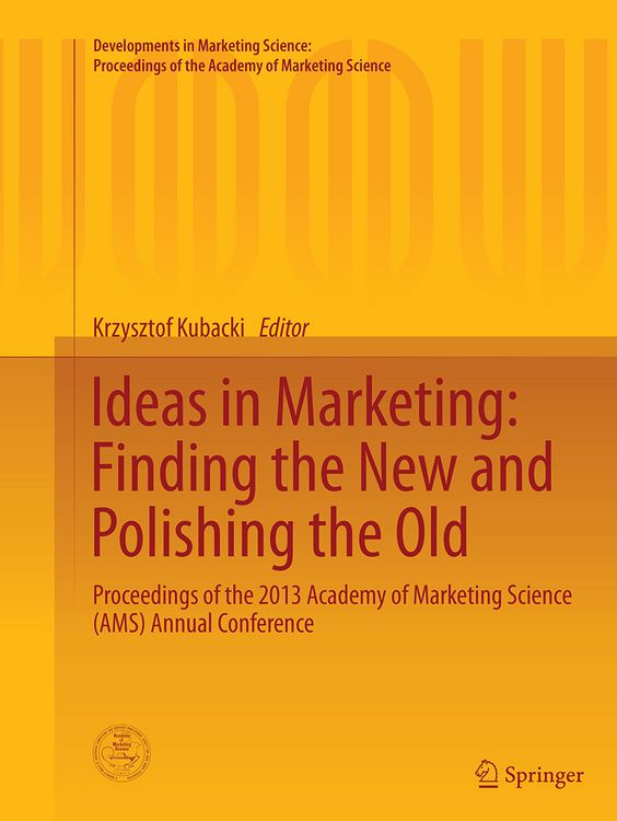 Produktbild: Ideas in Marketing: Finding the New and Polishing the Old