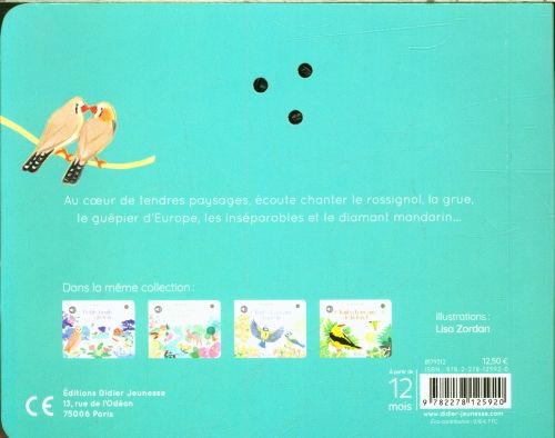 Produktbild: Chants d'oiseaux amoureux