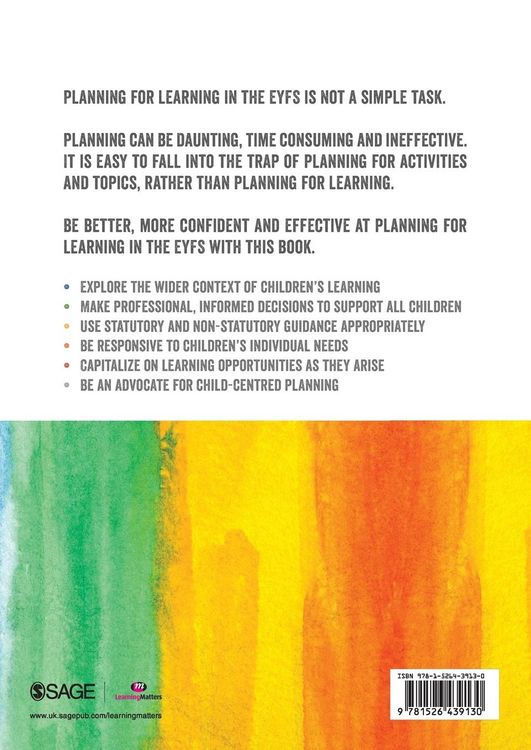 Produktbild: Child Centred Planning in the Early Years Foundation Stage