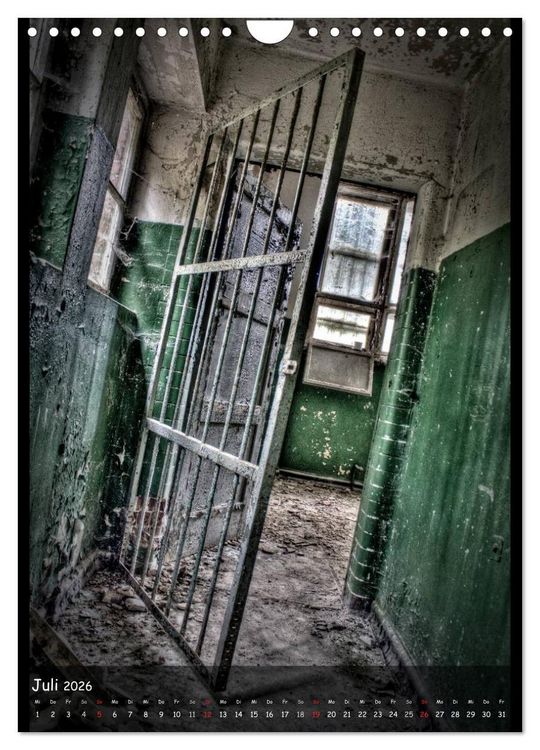Produktbild: Lost Places II, Vergessene Orte (Wandkalender 2026 DIN A4 hoch), CALVENDO Monatskalender