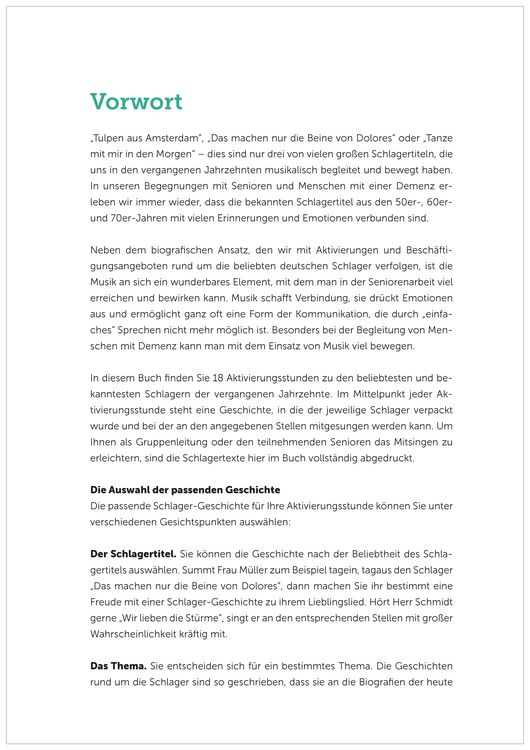 Produktbild: Schlager-Geschichten f&uuml;r Senioren