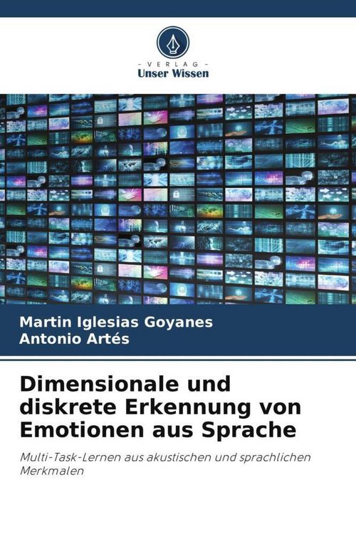 Produktbild: Dimensionale und diskrete Erkennung von Emotionen aus Sprache