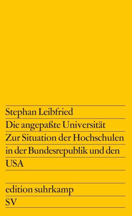 Produktbild: Die angepa&szlig;te Universit&auml;t