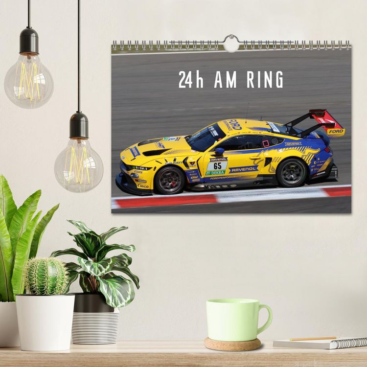 Produktbild: 24h am Ring (Wandkalender 2026 DIN A4 quer), CALVENDO Monatskalender