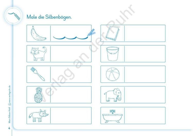 Produktbild: Mein Silben-Heft