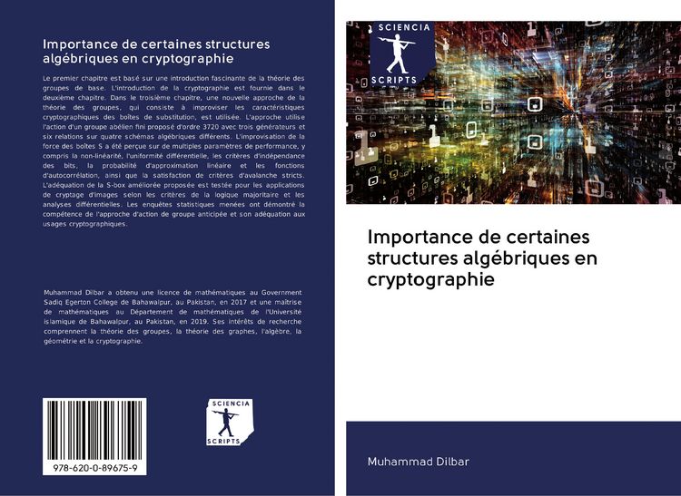 Produktbild: Importance de certaines structures alg&eacute;briques en cryptographie