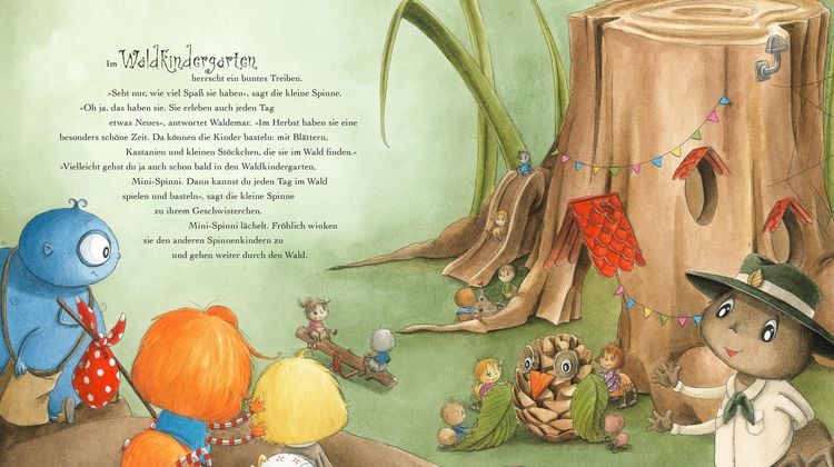 Produktbild: Die kleine Spinne Widerlich - Der Waldspaziergang